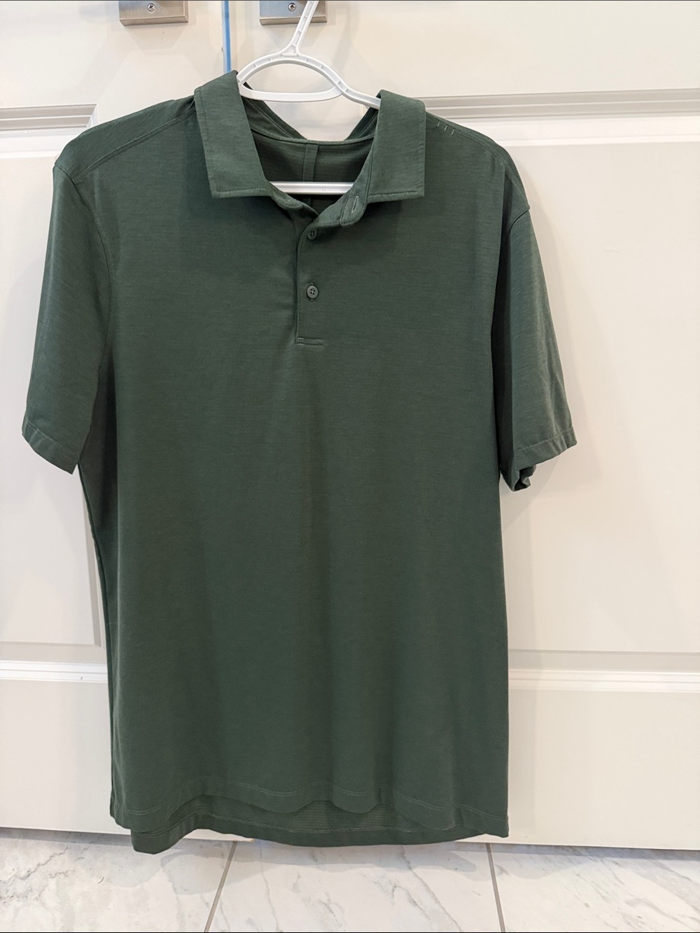 lululemon athletica Men's Dark Green Polo
